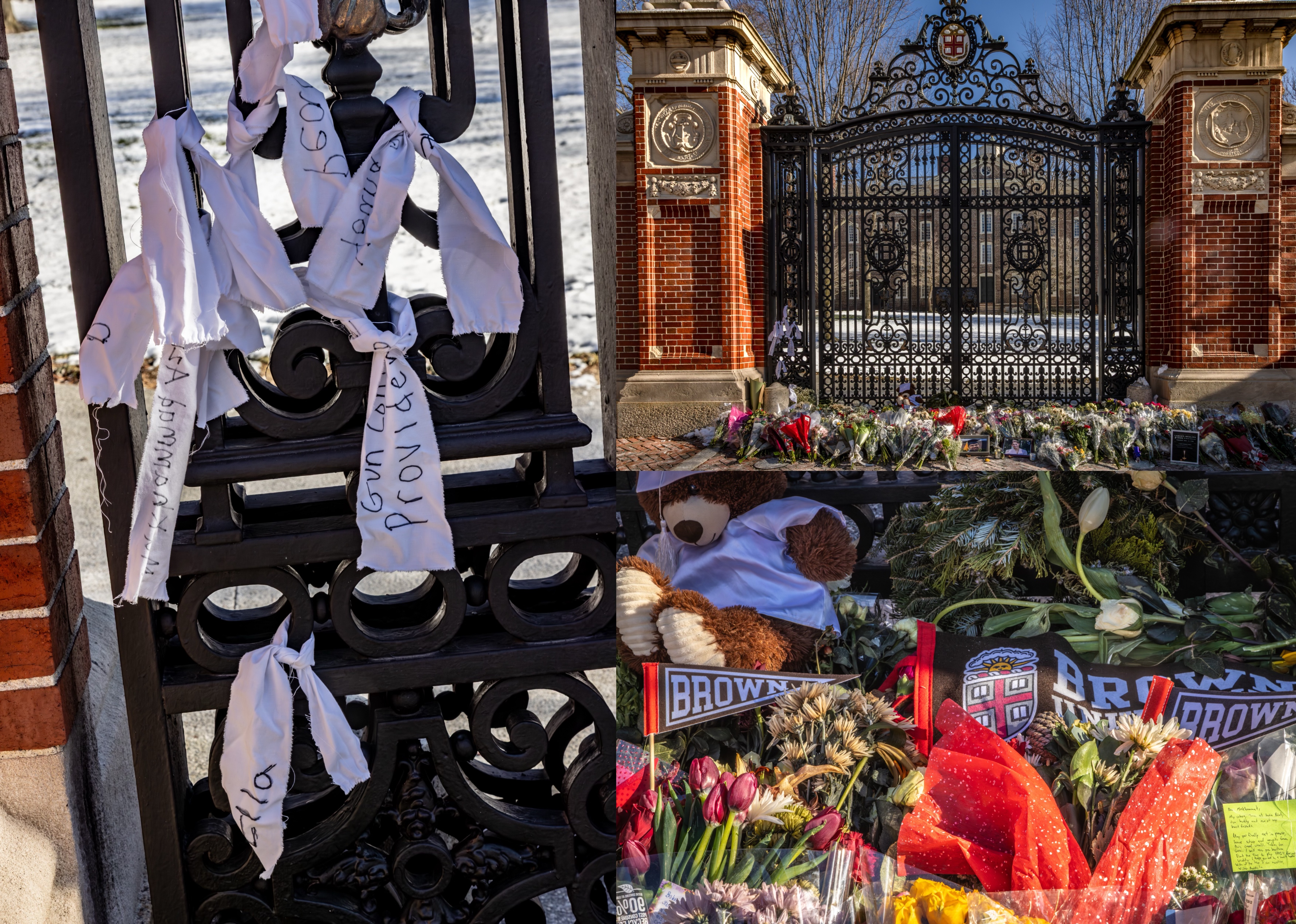 Tribute at the Van Wickle gates