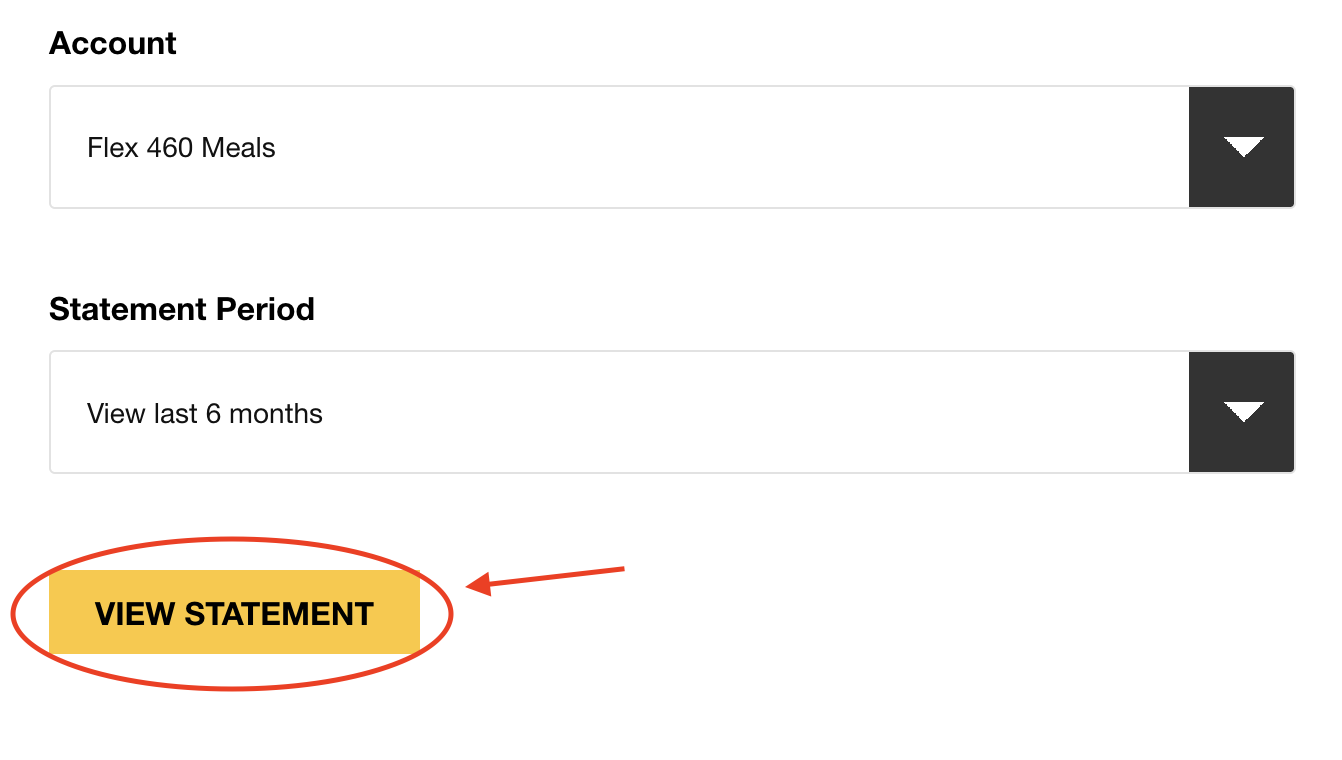 how to click statement button